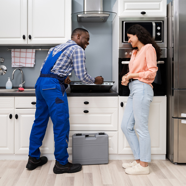 how long does it typically take to complete cooktop repair services in Colwell Iowa